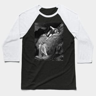 High Resolution Gustave Doré Illustration The Minotaur Baseball T-Shirt